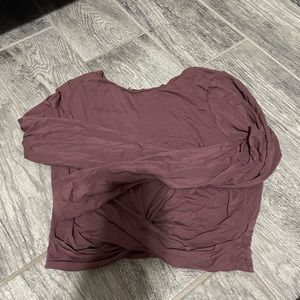 Sozy soft and cozy purple shirt women's medium